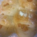 みづママふわりん's cooksnap of when they made 卵と牛乳HBふわふわ粒あんパンちぎりパン.