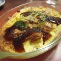 JUNSEIママ's cooksnap of when they made フライパンいらず！長芋と豆腐でお好み焼風.