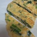 akanemikiy's cooksnap of when they made ほうれん草とチーズのオムレツ.