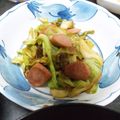 もるみん's cooksnap of when they made ◆あらびきウインナーの簡単ソース炒め◆.
