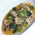 kotori123's cooksnap of when they made 豚肉としめじのサッパリおろし煮★゛.