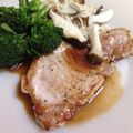 sonohata's cooksnap of when they made ポークステーキ♥ビネガー＆赤ワインソース.