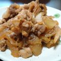 おにぎりママ's cooksnap of when they made 昔懐かし♪学食の生姜焼き☆.