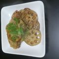 aisherry's cooksnap of when they made れんこんと豚肉のニンニク味噌炒め.