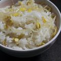 nochiu's cooksnap of when they made 豆もやしの炊き込みご飯.