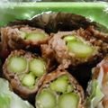 maily0122's cooksnap of when they made 焼き肉のタレで簡単♪アスパラの肉巻き.