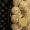 TeSage's cooksnap of when they made スチームレンジで！いちご大福～♪.