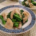 ｳﾏちゃん's cooksnap of when they made 春の彩り✿豚肉と菜の花のシンプル炒め♫.
