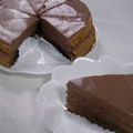 くぅこ's cooksnap of when they made 生クリーム不要☆豆腐チョコムース風ケーキ.