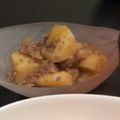 jwmd's cooksnap of when they made 新じゃがのそぼろ煮.