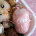 mikem's cooksnap of when they made プチバレリーナのトゥ・シューズ弁当.