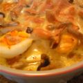 ★ぷにまるる★'s cooksnap of when they made きのことカボチャのグラタン.