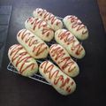 ☆りりん☆'s cooksnap of when they made 粒マスのハムチーズパン.