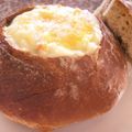 おーくんちゅらん's cooksnap of when they made パンでお遊び　パンｄｅグラタン.