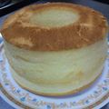 ママさんはっち's cooksnap of when they made 基本のプレーンシフォンケーキ.