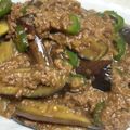 おちゃびさま's cooksnap of when they made *素揚げなし★低ｶﾛﾘｰな麻婆なす*.