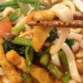 すうたろこ's cooksnap of when they made リメイク♪小松菜と厚揚げ煮でカレーうどん.