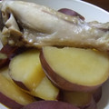 あまいこびと's cooksnap of when they made さつま芋と鶏手羽のほっこり蒸し煮.