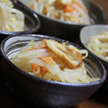 kikikko's cooksnap of when they made もやしとちくわの柚子風味ナムル♪.