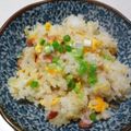 ゆみらんたん's cooksnap of when they made ＊ウィンナーとじゃこのチャーハン＊.