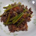 せつみか's cooksnap of when they made 牛肉とにんにくの芽のオイしょうゆ炒め♪.
