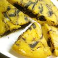 kaetaaa's cooksnap of when they made 炊飯器で簡単！低カロリーマーブルケーキ♡.