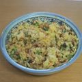 サーフブレイド's cooksnap of when they made 納豆ときのこのチャーハン.