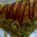 あずぽょ's cooksnap of when they made キャベツもやし炒めの卵包み.