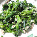 ふっち's cooksnap of when they made 菜の花の・・・❤ごまマヨポン和え.