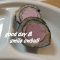 オーブル's cooksnap of when they made 魚肉ソーセージのポテトのり巻き.