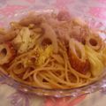 ちょびーす's cooksnap of when they made 春キャベツとちくわのバター醤油和風パスタ.