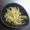 favorite8studio's cooksnap of when they made 大根の皮で？！きんぴら大根♪.