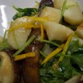 わんこmama's cooksnap of when they made 帆立と山芋と椎茸の柚子わさび醤油和え.