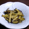 たまち茶里's cooksnap of when they made バターが合う♡さつまいものきんぴら.
