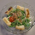 ikima's cooksnap of when they made かいわれと焼き油揚げのサラダ.