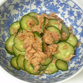 Leone0815's cooksnap of when they made 簡単☆きゅうりとツナの和え物.