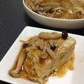 食い倒れ女子's cooksnap of when they made 白菜と鶏ひき肉の重ね煮＊きのこあんかけ　.