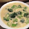 anarchych's cooksnap of when they made ブロッコリーのカニ玉風あんかけ.
