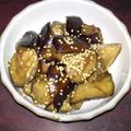 ゆなべぇ's cooksnap of when they made 茄子の揚げ浸し♪薬味がきいてます。.