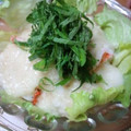 チャンゆき's cooksnap of when they made 海老とレタスの青じそとろろサラダ.