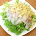 反省堂書店（のぐち）'s cooksnap of when they made 真鯛のカルパッチョ★バルサミコ酢ソースで.