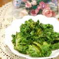 るるおか's cooksnap of when they made プチヴェールの寿司酢＆胡麻油.