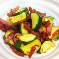 りり乃's cooksnap of when they made 簡単ズッキーニとベーコン柚子こしょう炒め.