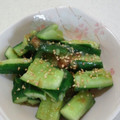 ゆみらんたん's cooksnap of when they made きゅうりの梅和え.
