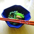 Munchkin's　Mom's cooksnap of when they made 小松菜とツナの和え物 - 生姜醤油風味　.