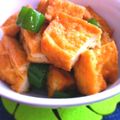 nadeen's cooksnap of when they made 厚揚げの甘辛焼き.