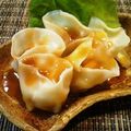 Ｔ，ＳＡＥＫＯ's cooksnap of when they made ❤チーズ入り水餃子風～わさび餡かけ❤.