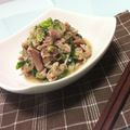 ＊とみこ＊'s cooksnap of when they made レンチン４分♫豚肉とチンゲン菜の中華炒め.
