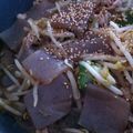 tomsak's cooksnap of when they made ★ヘルシー♡もやしとこんにゃくの炒め物★.
