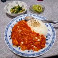Kasumi Kasumi's cooksnap of when they made ルーと牛乳で簡単本格バターチキンカレー♡.